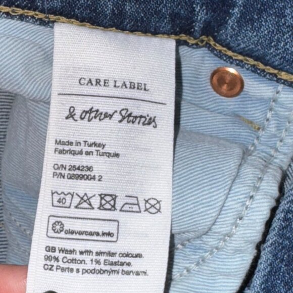 Straight Cut 99% Cotton Denim & Other Stories - Picture 5 of 6